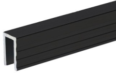 Profil aluminiu negru Adam Hall 6200 BLK 2m