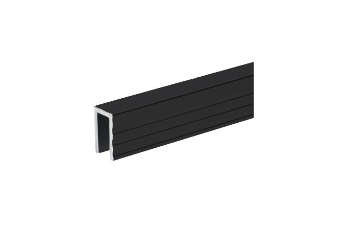 Profil aluminiu negru Adam Hall 6200 BLK 2m