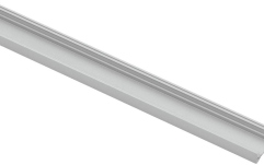 Profil din aluminiu pentru benzi LED, argintiu Eurolite U-profile for LED Strip silver 2m