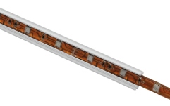 Profil din aluminiu pentru benzi LED Eurolite Multiprofile for LED Strip silver 2m