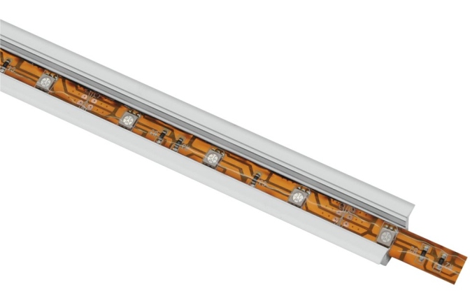 Profil din aluminiu pentru benzi LED Eurolite U-Profile MSA für LED Strip silver 2m