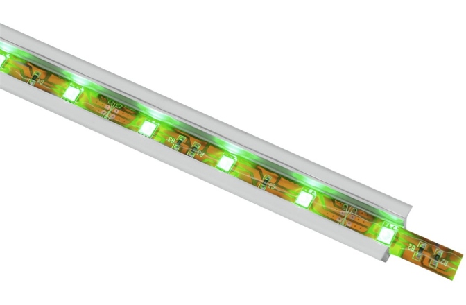 Profil din aluminiu pentru benzi LED Eurolite U-Profile MSA für LED Strip silver 2m