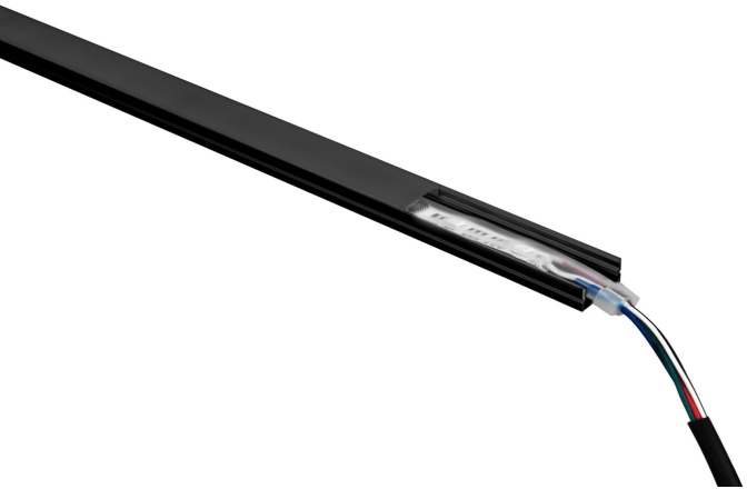Profil Eurolite U-profile 20mm for LED Strip black 2m