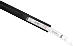 Profil Eurolite U-profile 20mm for LED Strip black 2m