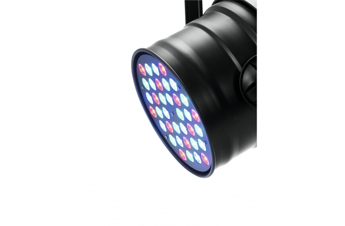 Proiector LED Eurolite LED PAR-64 RGB 36x3W BK