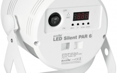 Proiector LED Eurolite LED Silent Par 6 QCL Floor wh