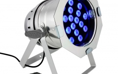 Proiector LED Cameo PAR-64 18x3W TRI LED RGB Silver