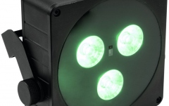 Proiector plat cu LED RGBW Eurolite AKKU Flat Light 3 bk