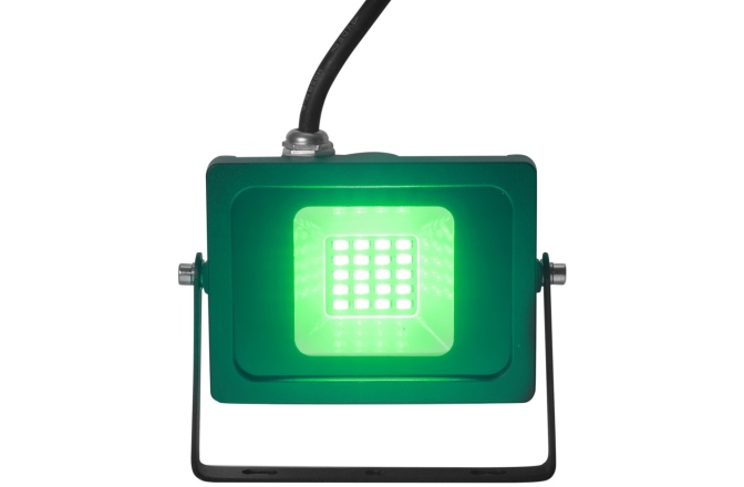 Proiector plat pentru exterior Eurolite LED IP FL-10 SMD green