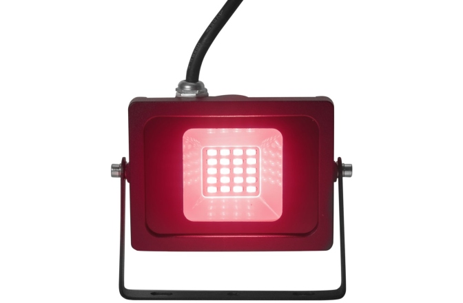 Proiector plat pentru exterior Eurolite LED IP FL-10 SMD red