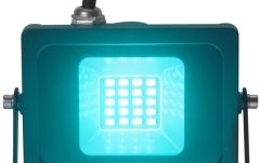 Proiector plat pentru exterior Eurolite LED IP FL-10 SMD turquoise