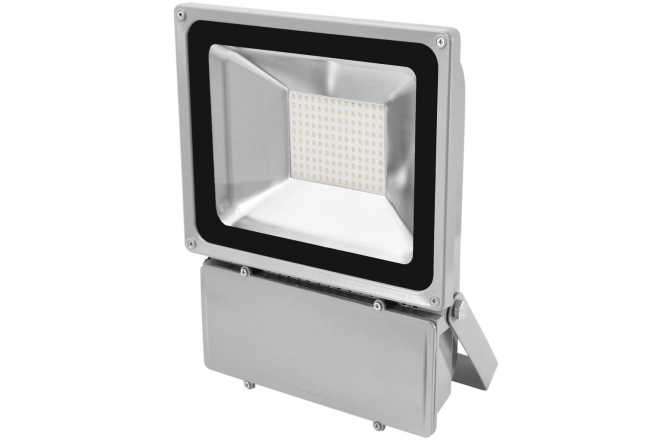Proiector plat pentru exterior Eurolite LED IP FL-100 3000K