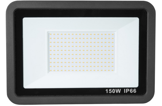 Proiector plat pentru exterior Eurolite LED IP FL-150 SMD WW