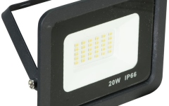 Proiector plat pentru exterior Eurolite LED IP FL-20 SMD WW