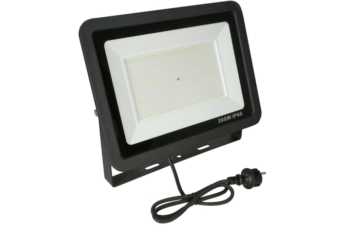 Proiector plat pentru exterior Eurolite LED IP FL-200 SMD CW