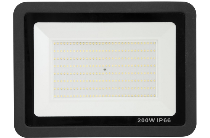 Proiector plat pentru exterior Eurolite LED IP FL-200 SMD WW