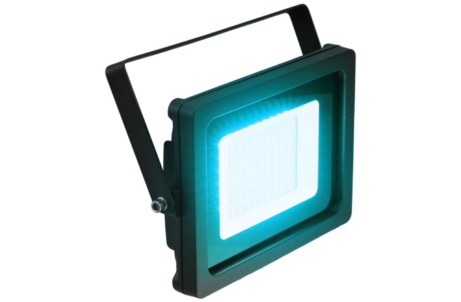 Proiector plat pentru exterior Eurolite LED IP FL-30 SMD turquoise