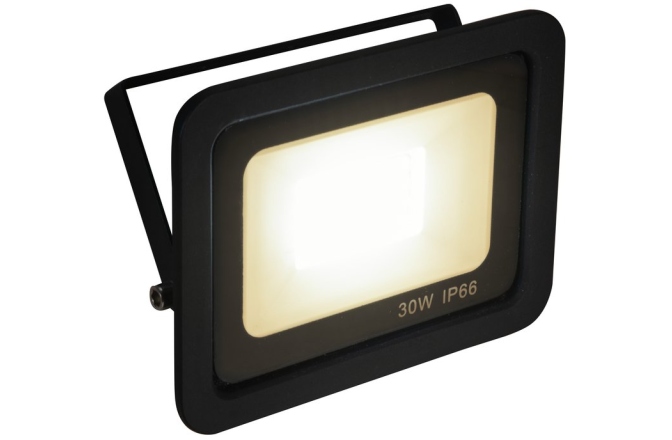 Proiector plat pentru exterior Eurolite LED IP FL-30 SMD WW