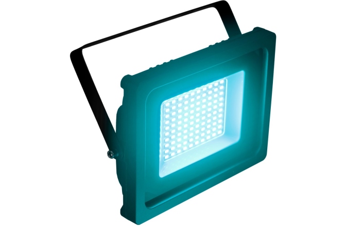 Proiector plat pentru exterior Eurolite LED IP FL-50 SMD turquoise