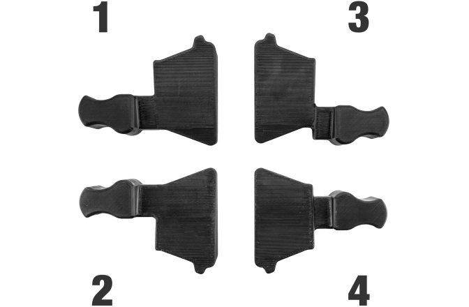 Protectie cablu 3 canale  Defender 3 2D Adapter Set