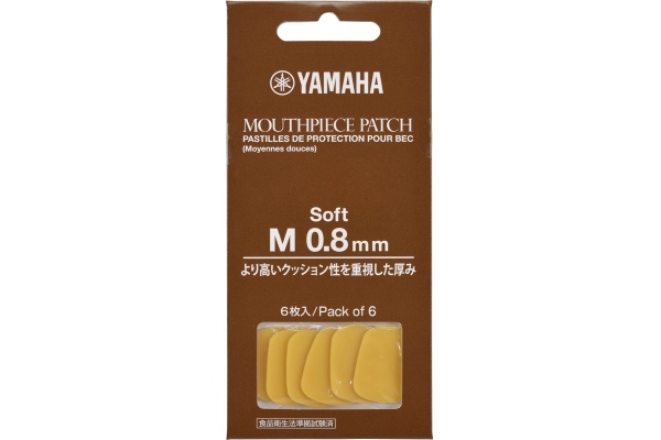 Mouthpiece Cushions 0,8mm Soft 6pcs Pack Mouthpiece Cushions 0,8mm Soft 6pcs Pack