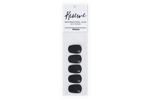 Reserve Mouthpiece Patch - Black - .80mm Reserve Mouthpiece Patch - Black - .80mm