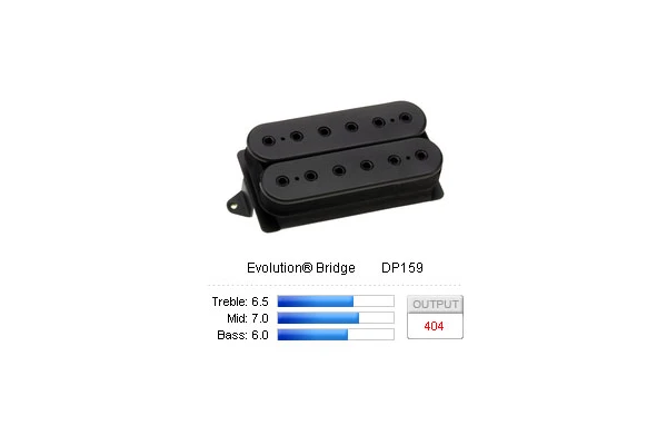 DiMarzio Evolution Bridge DP159 — 2