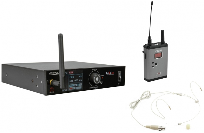 PSSO Set WISE ONE + BP + Headset 518-548MHz PSSO Set WISE ONE + BP + Headset 518-548MHz