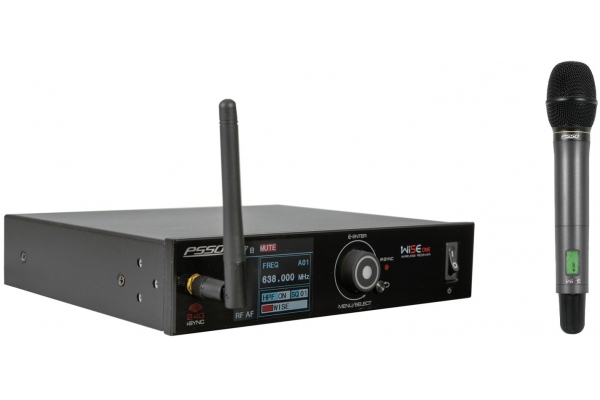 Set WISE ONE + Con. wireless microphone 638-668MHz
