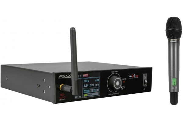Set WISE ONE + Con. wireless microphone 823-832/863-865MHz