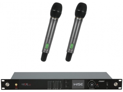 Set WISE TWO + 2x Con. wireless microphone 518-548MHz