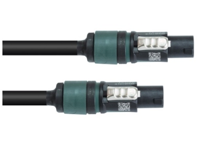 Speaker cable Speakon 4x2.5 10m bk