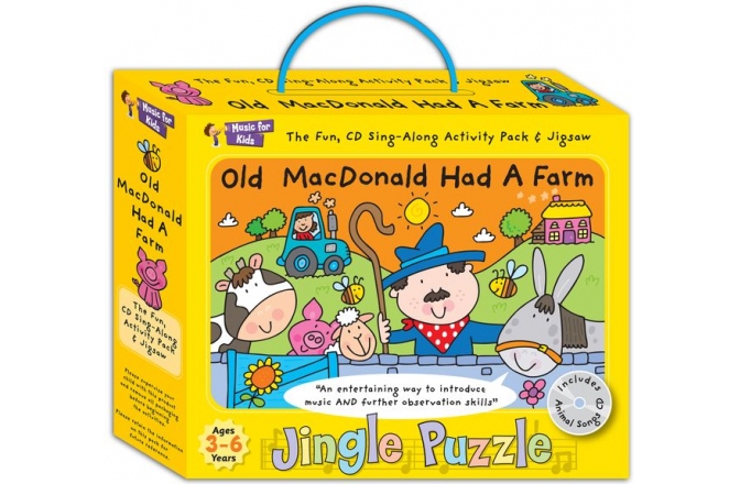 Puzzle de podea No brand Jingle Puzzle Old MacDonald Had A Farm