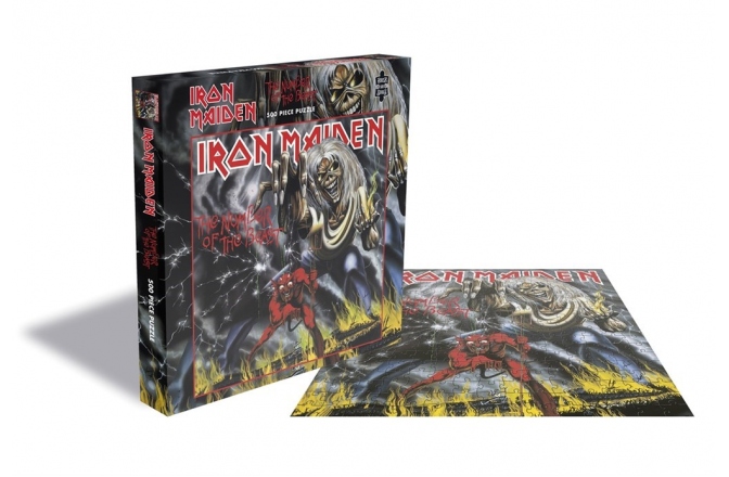 Puzzle No brand  Iron Maiden The Number Of The Beast 500 Pc Jigsaw