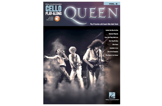 No brand Queen: Cello Play-Along Volume 8