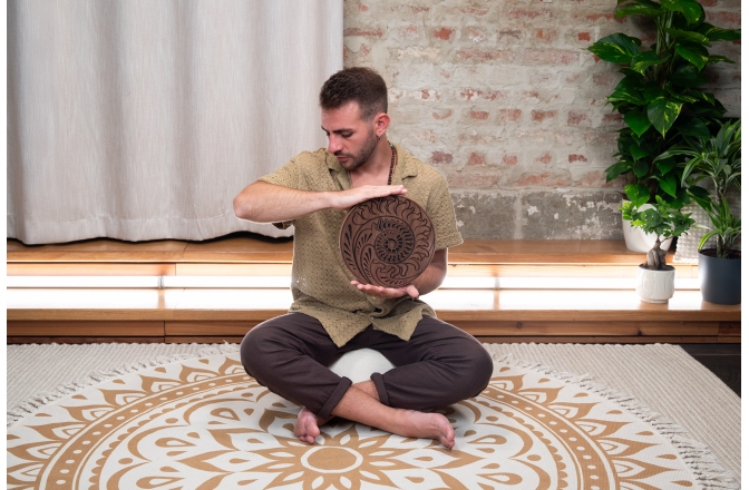 Rain Disk Meinl Sonic Energy 10" Rain Disk, Ocean Sound, Fibonacci-Inspired Carving