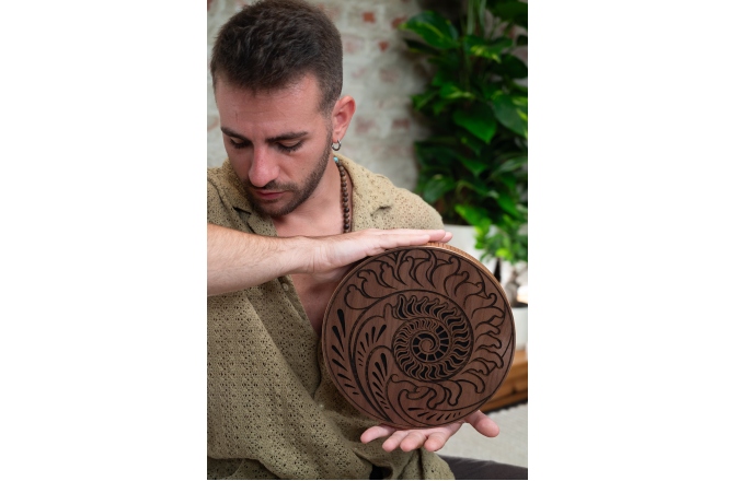 Rain Disk Meinl Sonic Energy 10" Rain Disk, Ocean Sound, Fibonacci-Inspired Carving