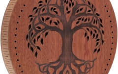 Rain Disk  Meinl Sonic Energy 12'' Rain Disk, Stream Sound, Moon Phases & Tree of Life Carving