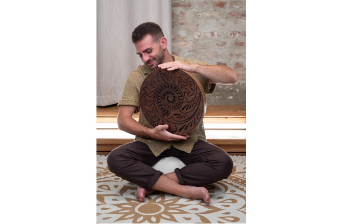 Rain Disk Meinl Sonic Energy 15'' Rain Disk, Ocean Sound, Fibonacci-Inspired Carving