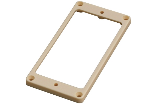 Ramă pentru Humbucker, crem, Flat cover 88,5 x 44,6 mm; Ramă pentru Humbucker, crem, Flat cover 88,5 x 44,6 mm;