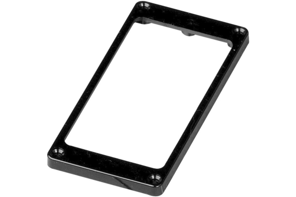 Ramă pentru Humbucker, Negru flat cover 88,5 x 44,6 mm; Ramă pentru Humbucker, Negru flat cover 88,5 x 44,6 mm;