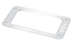 Rama pickup Gretsch Guitars Pickup Bezel Filter'Tron Style Silver