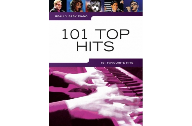 No brand REALLY EASY PIANO 101 TOP HITS PIANO BOOK