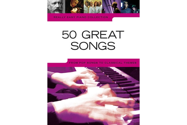 REALLY EASY PIANO 50 GREAT SONGS PIANO BOOK