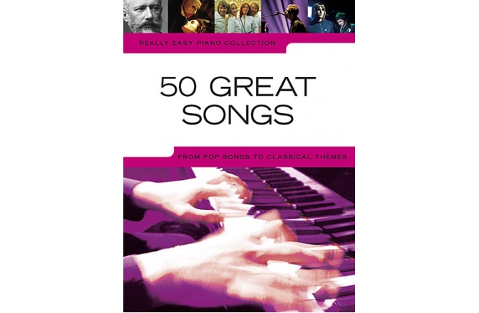 No brand REALLY EASY PIANO 50 GREAT SONGS PIANO BOOK