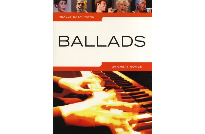 No brand REALLY EASY PIANO BALLADS PIANO SOLO BOOK