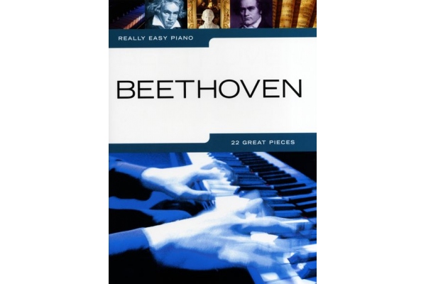 REALLY EASY PIANO BEETHOVEN PIANO BOOK