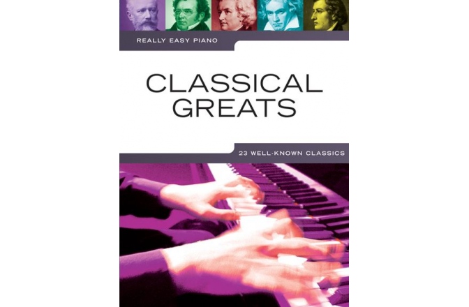 No brand REALLY EASY PIANO CLASSICAL GREATS PIANO BOOK
