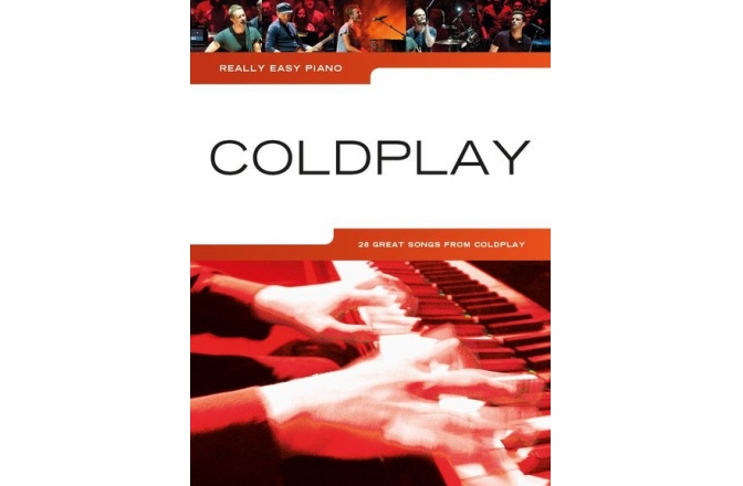 No brand REALLY EASY PIANO COLDPLAY 2014 UPDATE EASY PF BOOK