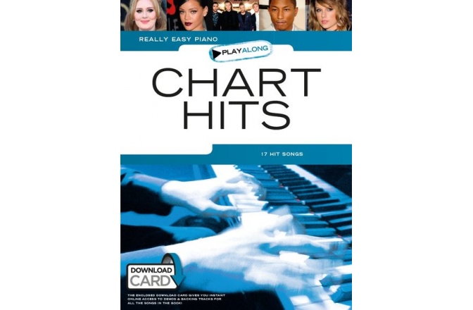 No brand REALLY EASY PIANO PLAYALONG CHART HITS BOOK & DOWNLOAD CARD